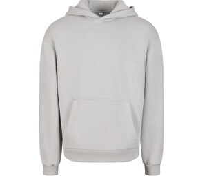 BUILD YOUR BRAND BY284 - FLUFFY HOODY Light Asphalt