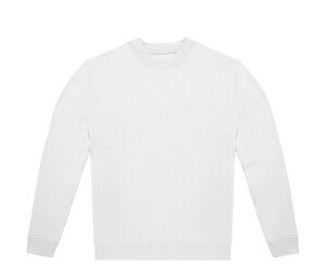 B&C ID222 - Unisex crewneck sweater White