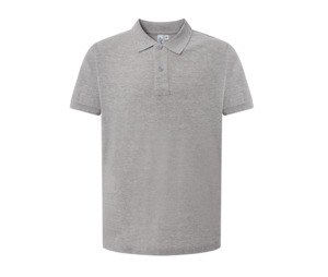 JHK JK240 - Short sleeve polo shirt Grey melange