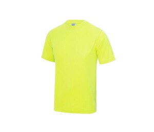 Just Cool JC001J - T-shirt per bambini traspiranti Neoteric ™ Electric Yellow