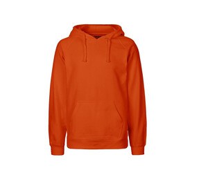 Neutral O63101 - Felpa con cappuccio da uomo Orange