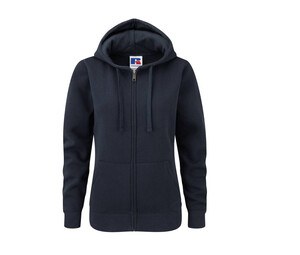 Russell JZ66F - Felpa donna Authentic Full Zip Navy