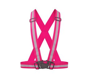 KORNTEX KX909 - REFLECTIVE BODY BELT "PRAGUE" Pink
