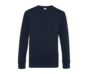 B&C BCU01K - Straight Sleeve Sweatshirt 280 KING Navy