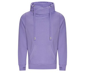 AWDIS JUST HOODS JH021 - Felpa con collo incrociato Digital Lavender