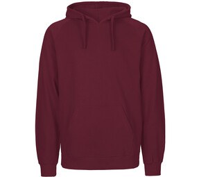 TIGER T63101 - UNISEX TIGER COTTON HOODIE Burgundy